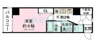 レオセントラルガーデン【3階】の間取り