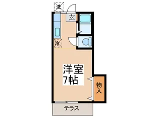 茂ハイツ【1階】の間取り