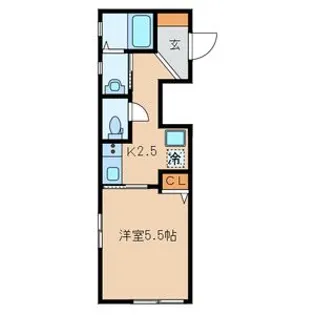 プロジェティーム・ハイヴ【2階】の間取り
