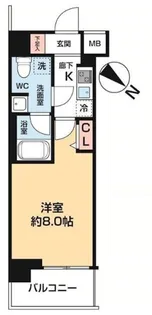 パティーナ東武練馬【5階】の間取り
