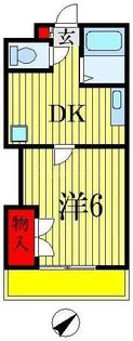 メゾン辰和【1階】の間取り