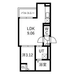 Jack higashimatsuyamaI【1階】の間取り