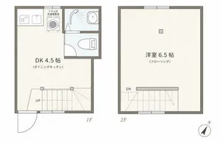 プルマージュ茗荷谷I【1階】の間取り