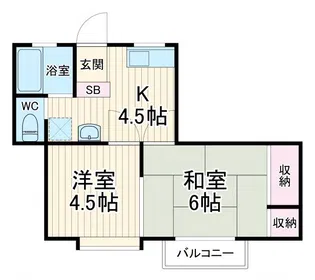 エルドリーム【2階】の間取り