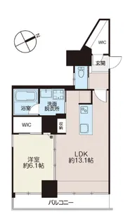 LA TERRE MITA【3階】の間取り