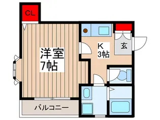 伊藤マンション【3階】の間取り