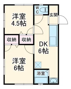 ケイエムハイム【2階】の間取り