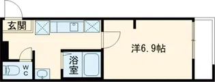 OPEN RISE 六町I【1階】の間取り