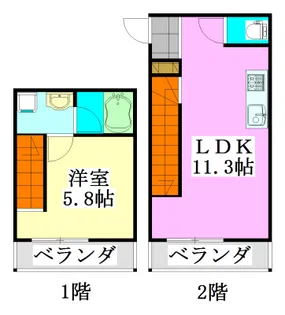 ラーテルの間取り