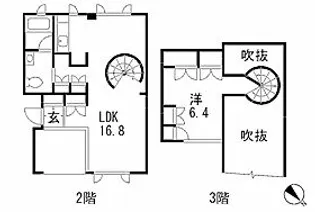 クレセントコート【2階】の間取り