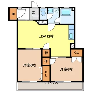 三宝ビル【1階】の間取り