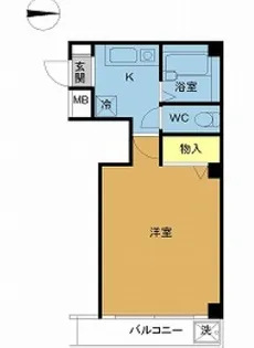 Paffしまや【3階】の間取り