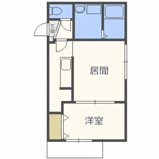ライズ【3階】の間取り