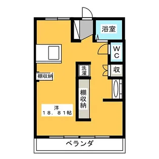 セイユウコーポ【2階】の間取り