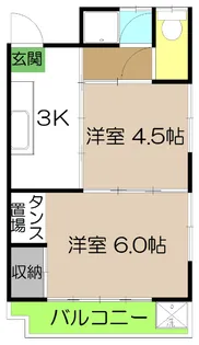Tハウス【3階】の間取り