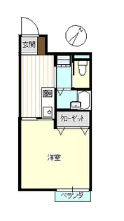 Ks migita B【1階】の間取り