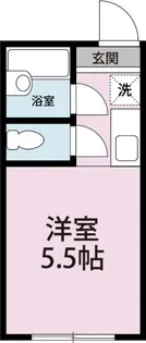 1Rの間取り画像