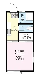 コーポ渡辺【2階】の間取り