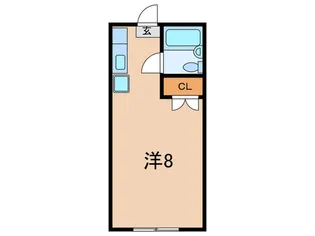 ビバリーハイツしのはら【2階】の間取り