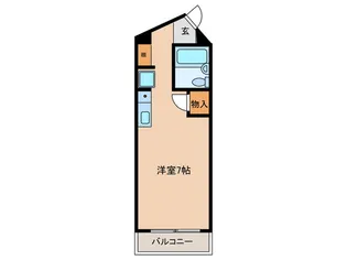 ハイツ青葉【1階】の間取り