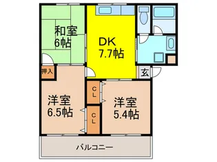 アルス・シンコ-の間取り