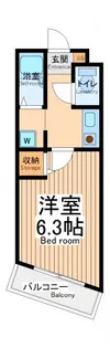 神奈川県相模原市南区文京1【マンション】の間取り