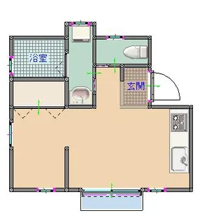 アベンテ【1階】の間取り