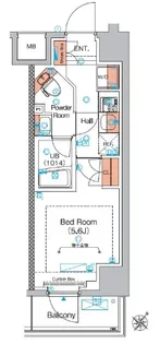 神奈川県横浜市南区通町1【マンション】の間取り