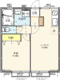 神奈川県横浜市旭区笹野台2【アパート】の間取り