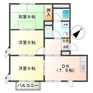 フルハーモニー【1階】の間取り