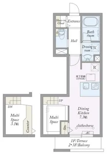 My Style vintage浦安【2階】の間取り