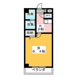 サクシードMt・1金山【1階】の間取り