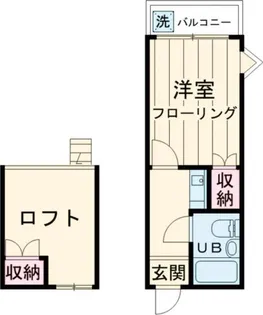 モンリヨン【2階】の間取り