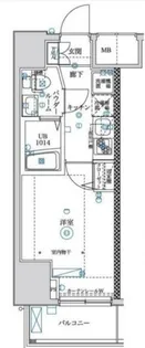 フェルクルールプレスト青戸【3階】の間取り