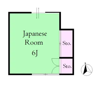 山田荘C棟【1階】の間取り