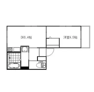 東京都品川区西五反田5【マンション】の間取り