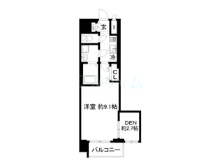 プレサンス京都洛南【2階】の間取り