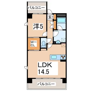 セイラヴィラルーチェ【1階】の間取り