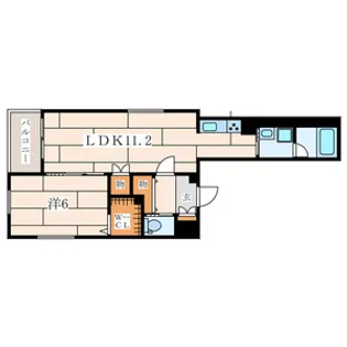 アーバングレース【3階】の間取り