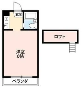 クリーンシティ千間台【2階】の間取り