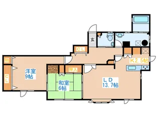 山の手6-4 1F【1階】の間取り