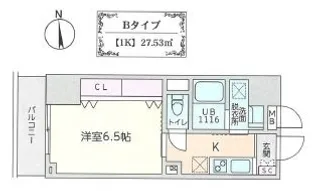東京都文京区湯島3【マンション】の間取り