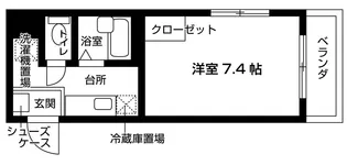 東京都豊島区千早2【マンション】の間取り