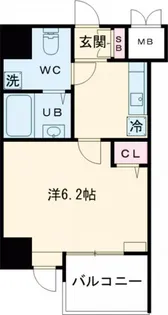 グランヴァンメトロI【3階】の間取り