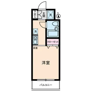 ヴィオレッテ王子【2階】の間取り