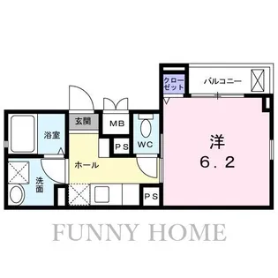 東京都世田谷区池尻4【アパート】の間取り