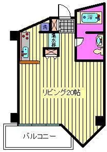 プチボワ館【3階】の間取り