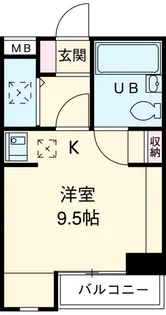 目白第二欅マンション【1階】の間取り