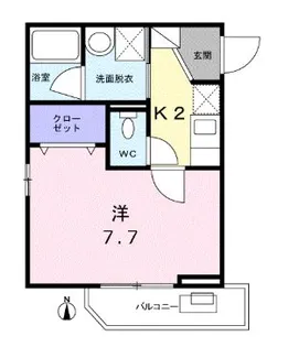 モーデ グランツ【3階】の間取り