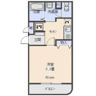 神奈川県相模原市中央区淵野辺3【マンション】の間取り